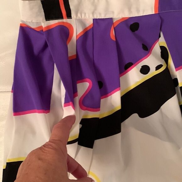 Vintage Janet Maffei Midi Skirt Size 14 - Picture 7 of 9